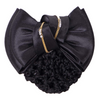 QHP Golden Hair Bow - Black