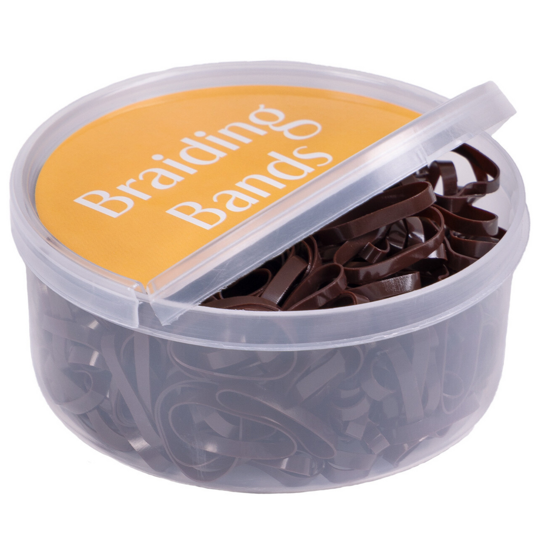 QHP Braiding Bands - Brown