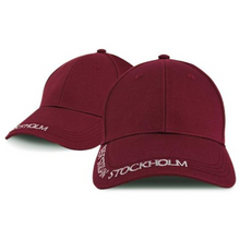 Load image into Gallery viewer, Equestrian Stockholm Cap - Clean Bordeaux
