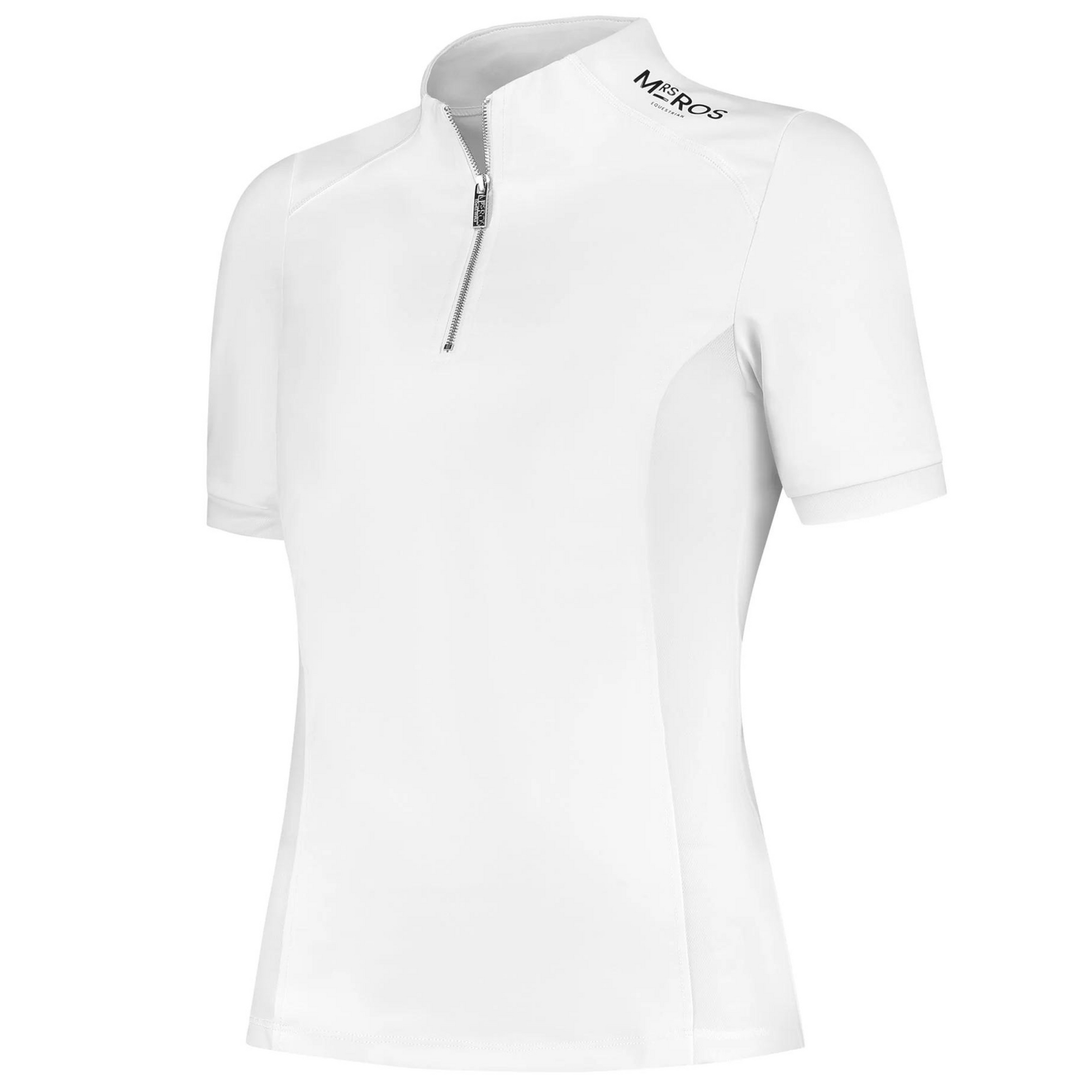 Mrs Ros Short Sleeve Training Top - White