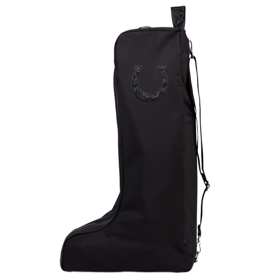 Veltri Bedford Boot Bag Horse Shoe - Black