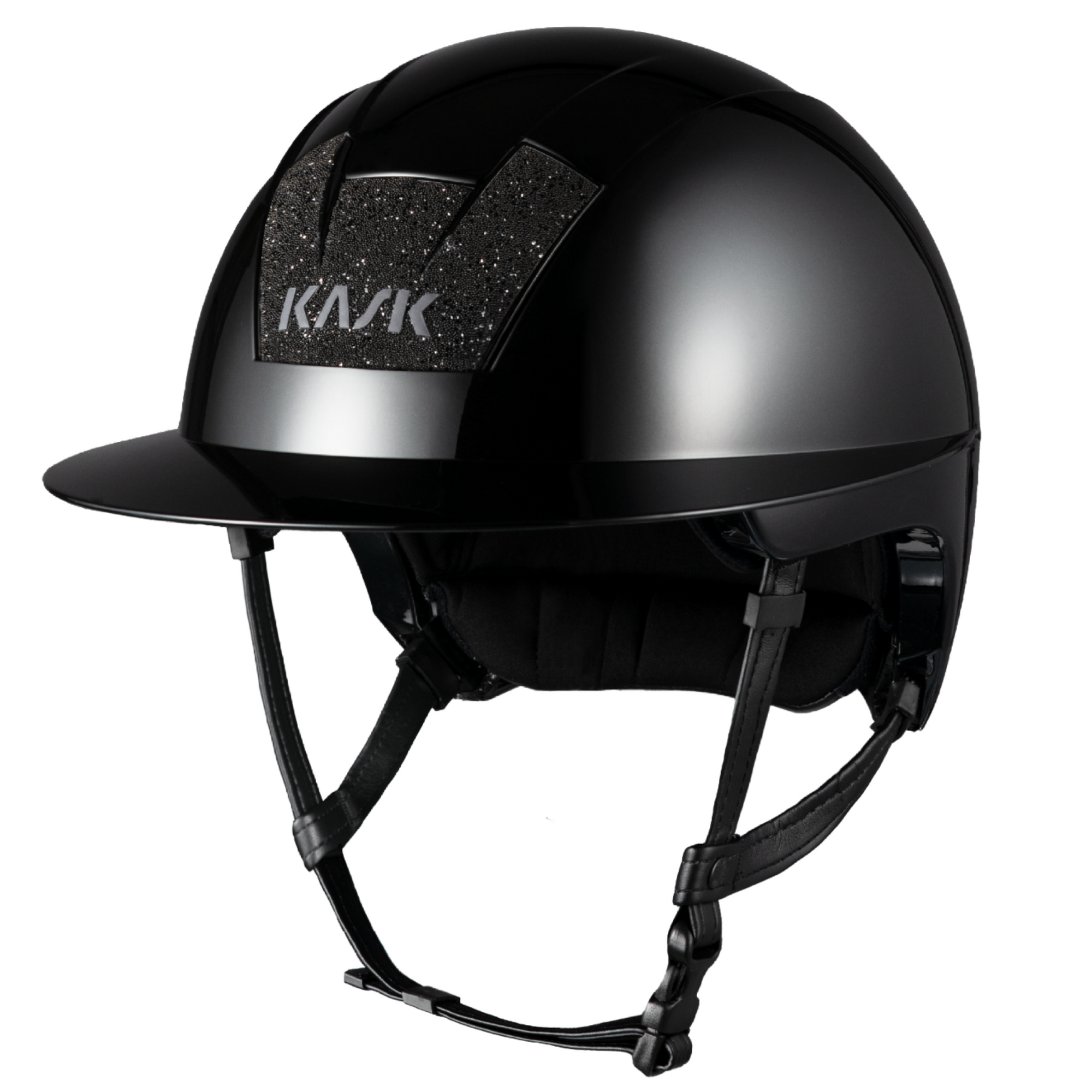 Kask Kooki Helmet - Black Shine / Swarovski