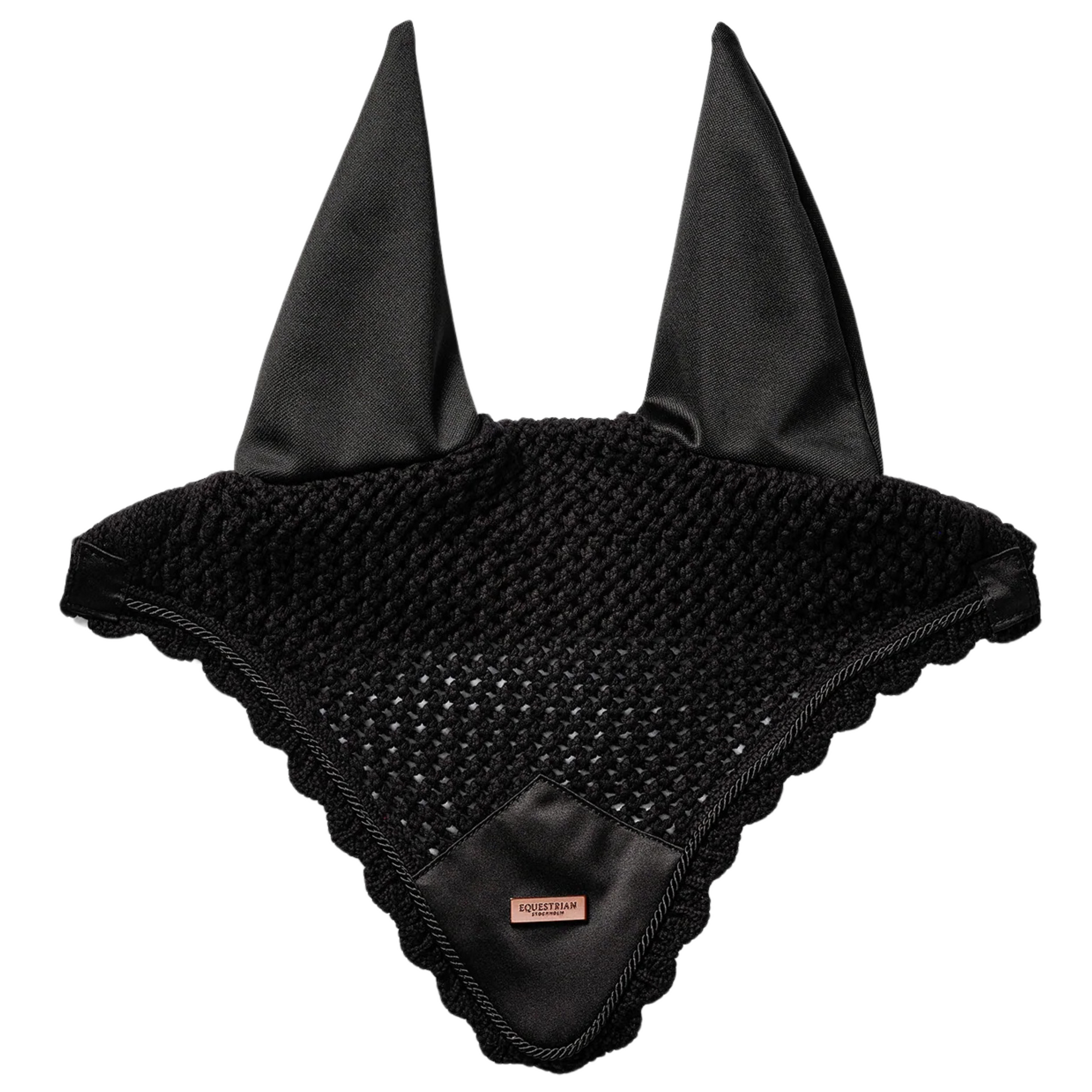 Equestrian Stockholm Ear Bonnet - Black Rose Gold