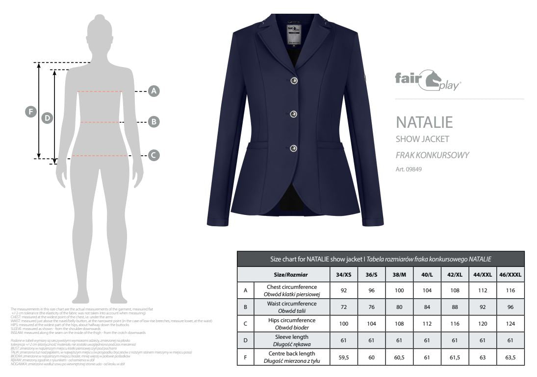 Fair Play Natalie Jacket - Navy