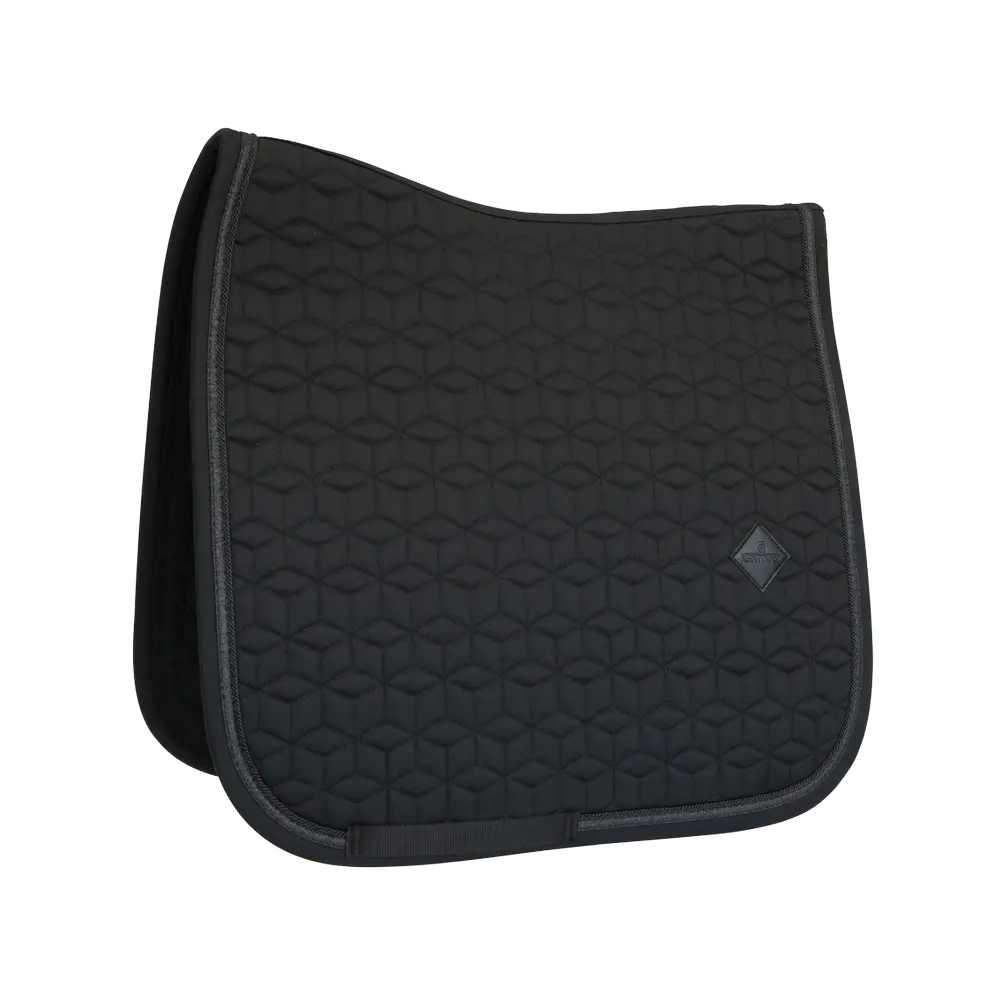 Kentucky Glitter Band Dressage Pad - Black