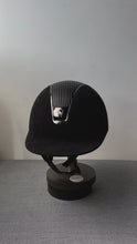 Load and play video in Gallery viewer, Samshield 2.0 Premium Alcantara Helmet - Black Leather Top
