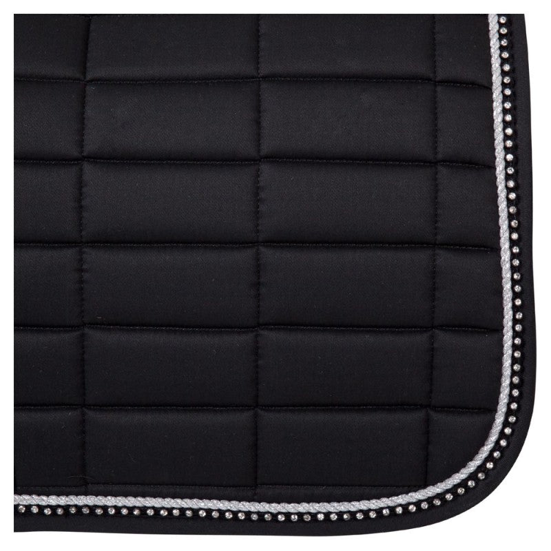 BR Equestrian Glamour Chic Dressage Pad - Diamante Trim
