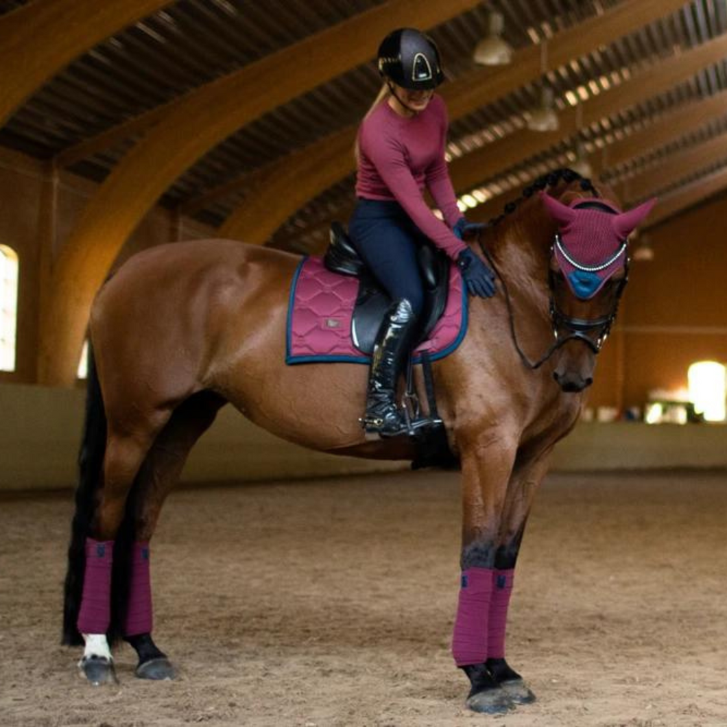 Equestrian Stockholm Dressage Pad - Timeless Rose