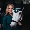 Equestrian Stockholm Ear Bonnet - Emerald