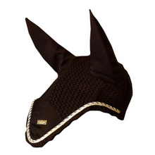 Load image into Gallery viewer, Equestrian Stockholm Ear Bonnet - Golden Brown
