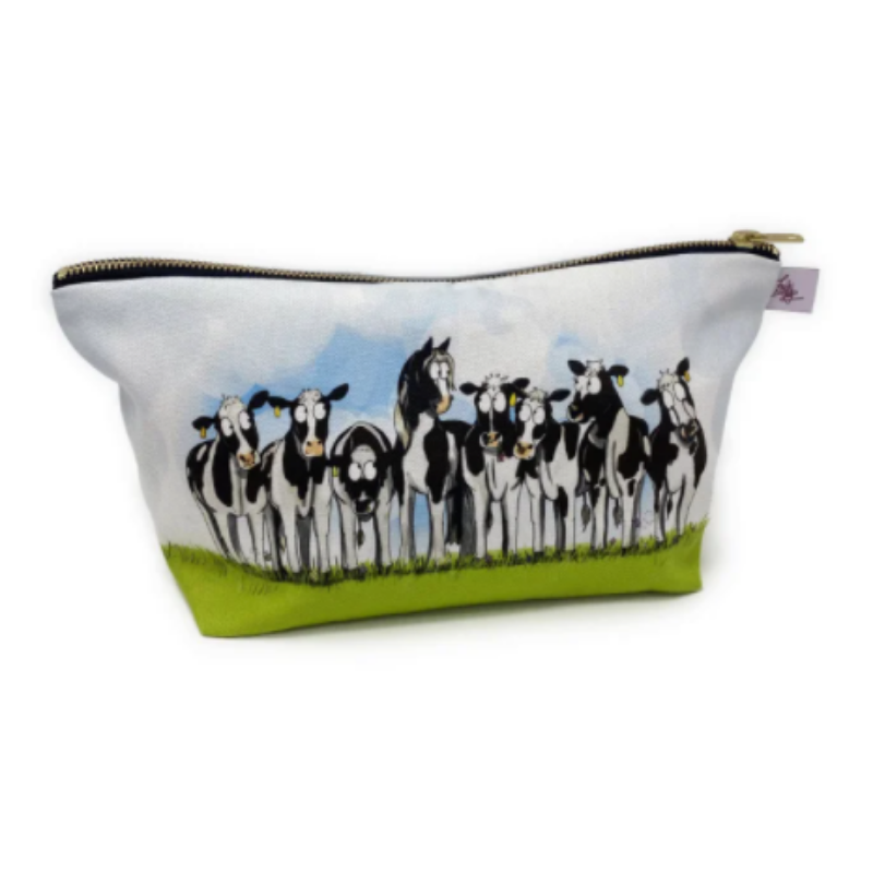 Emily Cole Wash Bags - Cow Pony