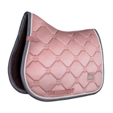 Load image into Gallery viewer, Equestrian Stockholm Jump Saddle Pad - Pink Pearl
