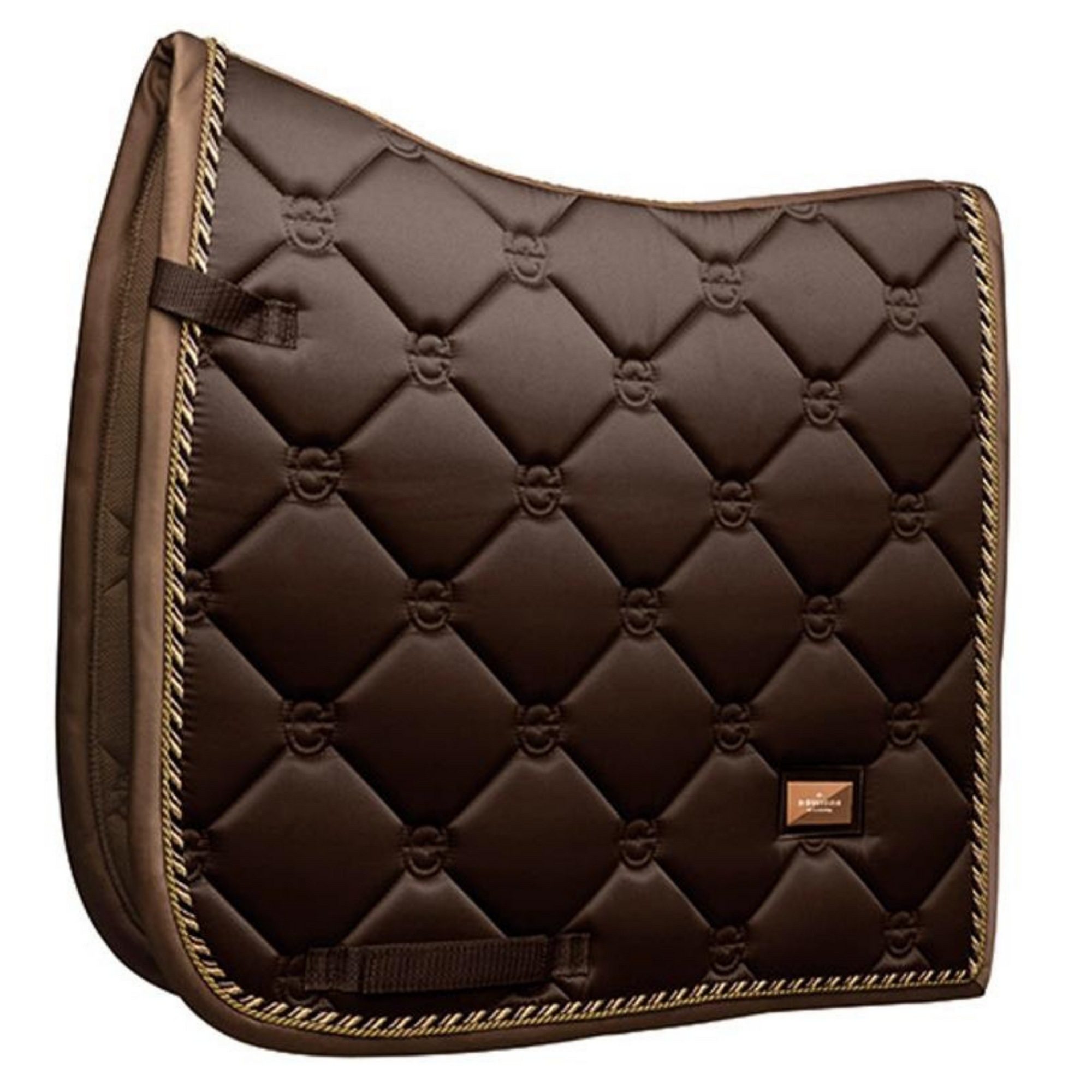 Equestrian Stockholm Dressage Pad - Golden Brown