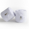 Equestrian Stockholm Bandages - White Silver