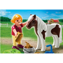 Load image into Gallery viewer, Playmobil Girl with Pony
