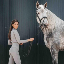 Load image into Gallery viewer, Maximilian Equestrian Long Sleeve Base Layer - Grey
