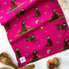 Emily Cole Tea Towel - Little Alf Pink
