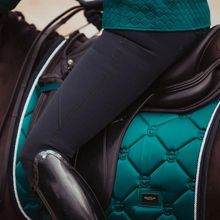 Load image into Gallery viewer, Equestrian Stockholm Dressage Saddle Pad - Emerald
