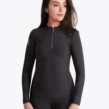 Load image into Gallery viewer, Maximilian Equestrian Long Sleeve Base Layer - Charcoal
