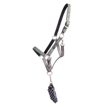 Load image into Gallery viewer, QHP Headcollar &amp; Leadrope Set - Stirrup
