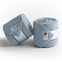 Load image into Gallery viewer, Equestrian Stockholm Bandages - Ice Blue

