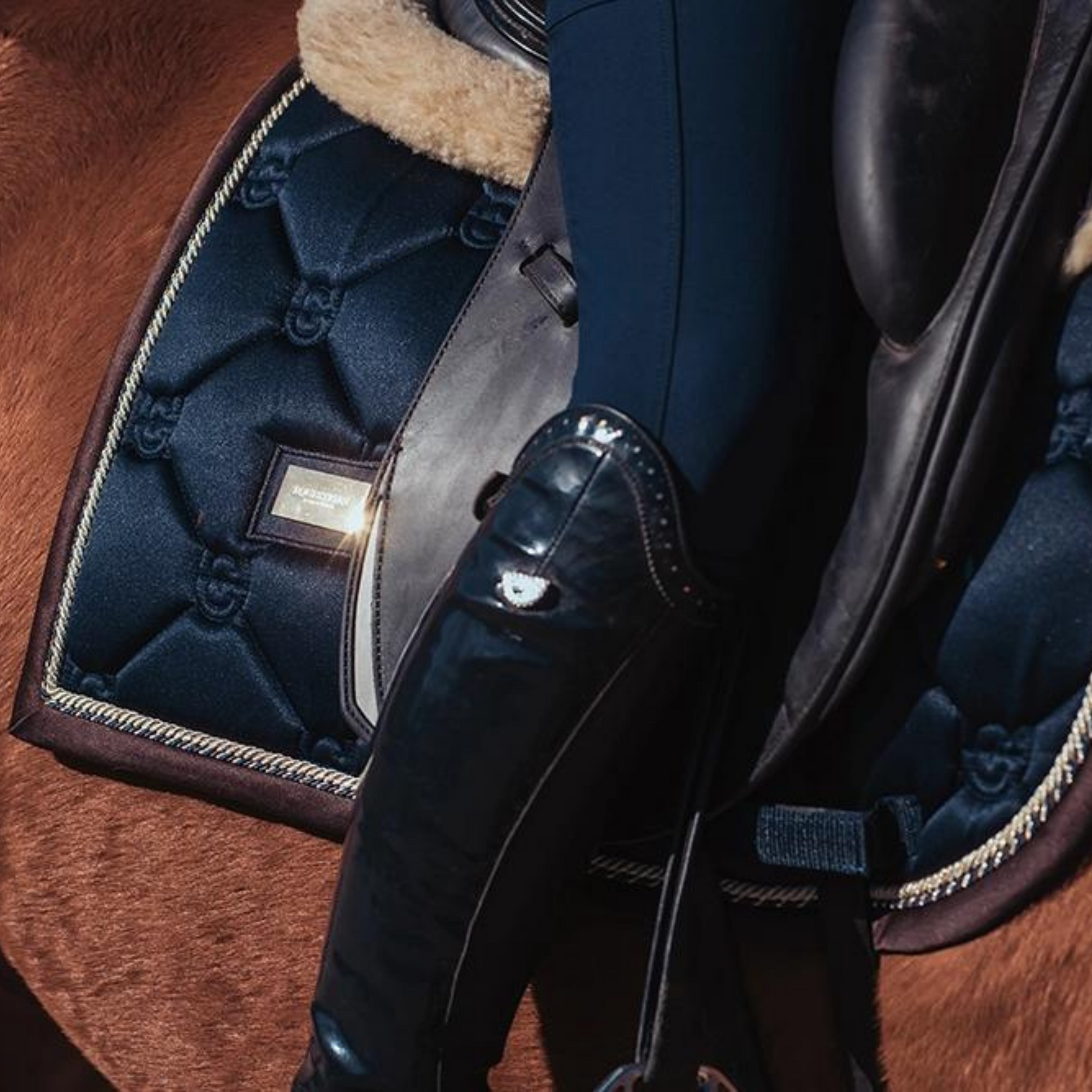 Equestrian Stockholm Dressage Pad - Royal Classic