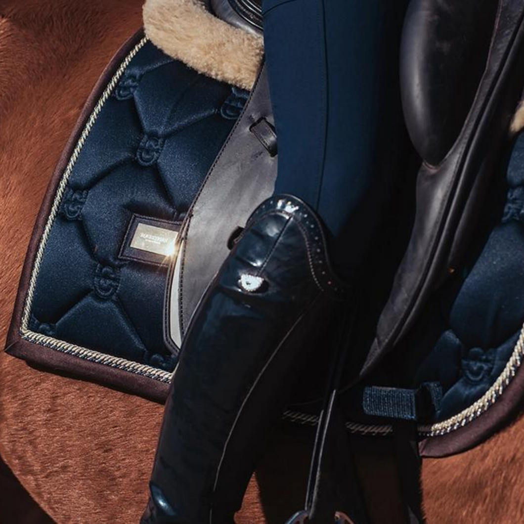 Equestrian Stockholm Dressage Saddle Pad - Royal Classic