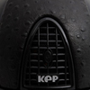 KEP Cromo Metal Diamond Black Helmet - Ostrich Black Top