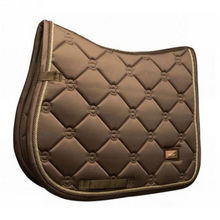 Load image into Gallery viewer, Equestrian Stockholm Jump Saddle Pad - Champagne
