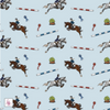 Emily Cole Tea Towel - Showjumping