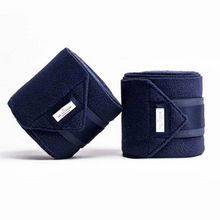 Load image into Gallery viewer, Equestrian Stockholm Bandages - Midnight Blue
