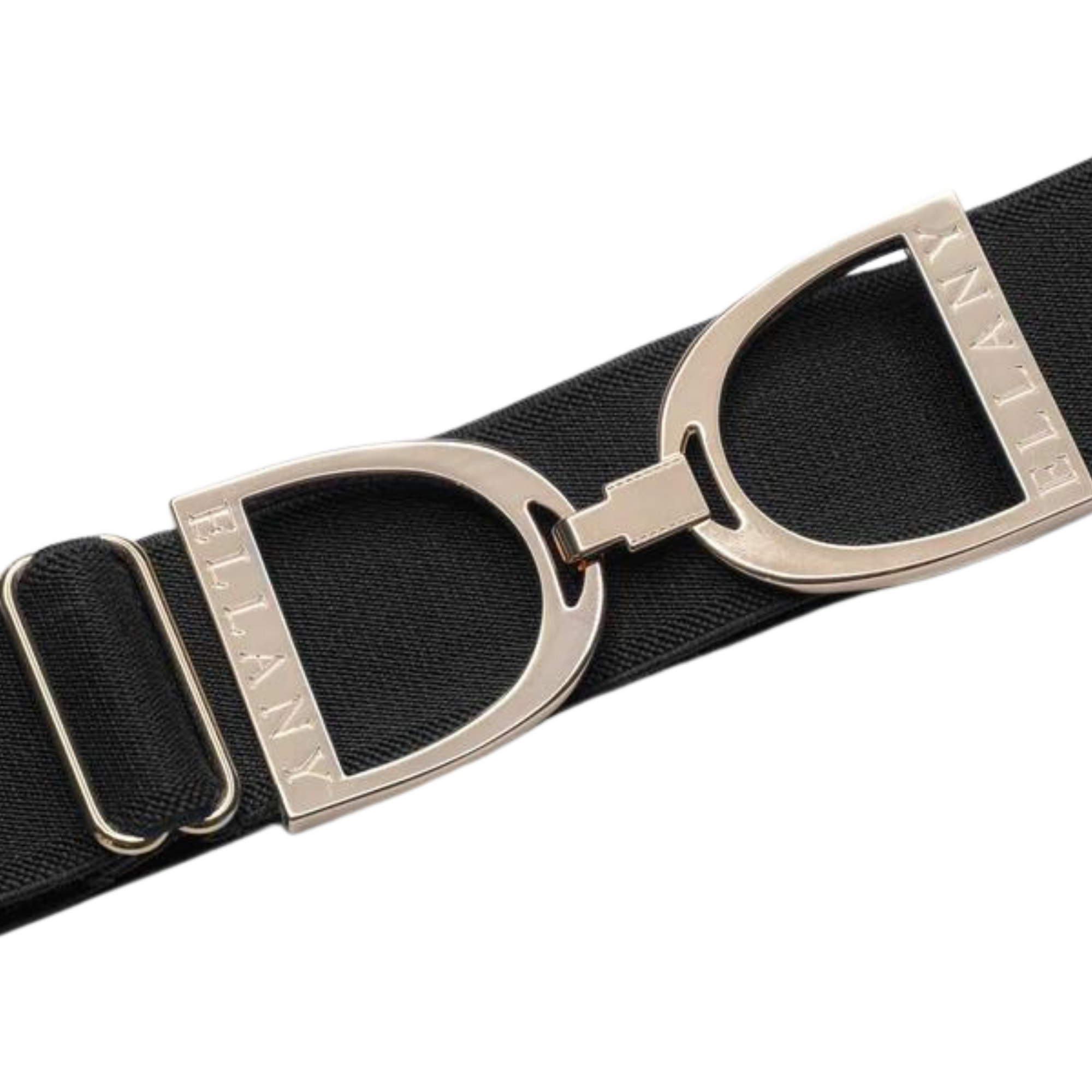 Ellany Stirrup Belt - Black/Gold