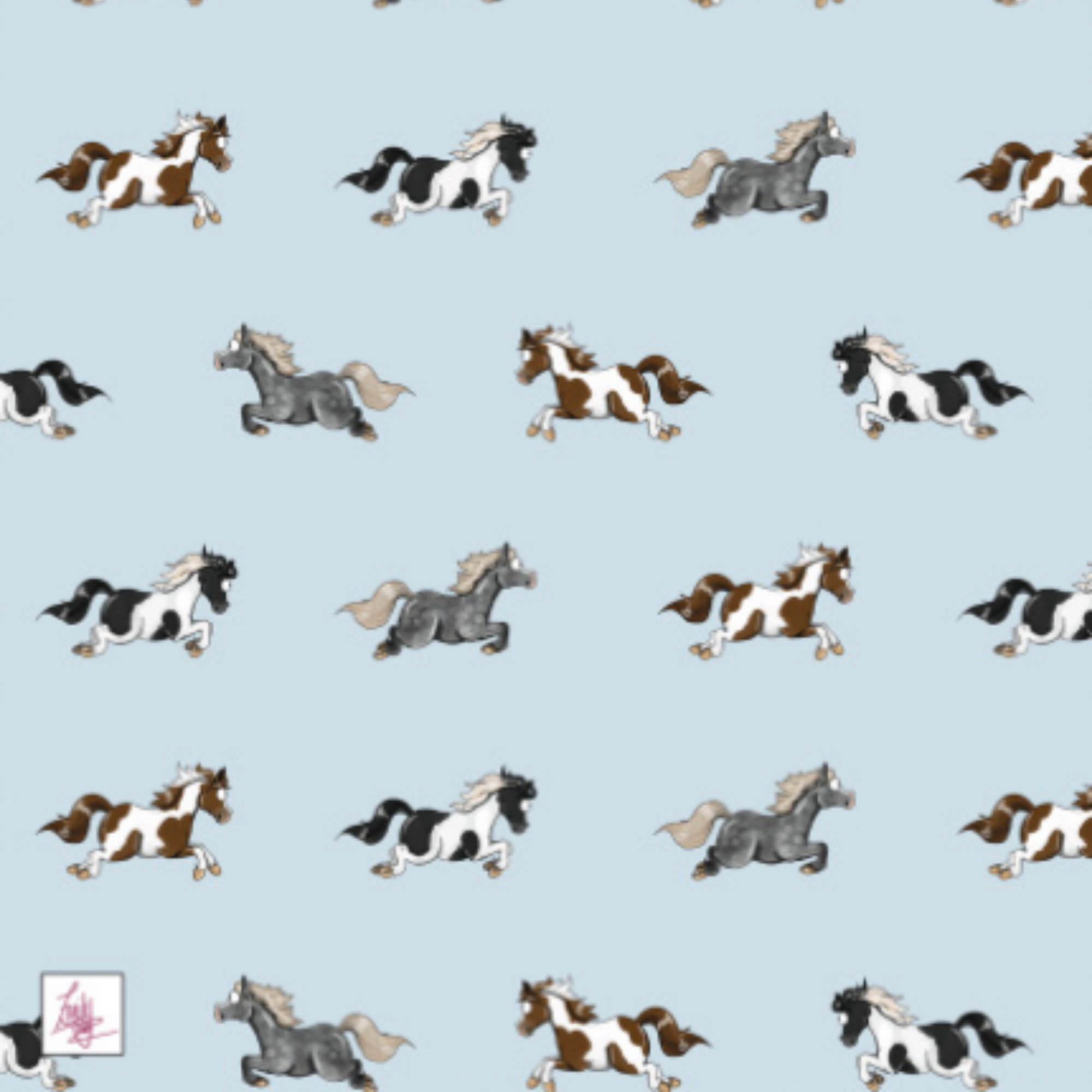 Emily Cole Tea Towel - Pony