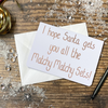 Emily Cole Greeting Cards - I hope Santa gets you all the Matchy Matchy Sets