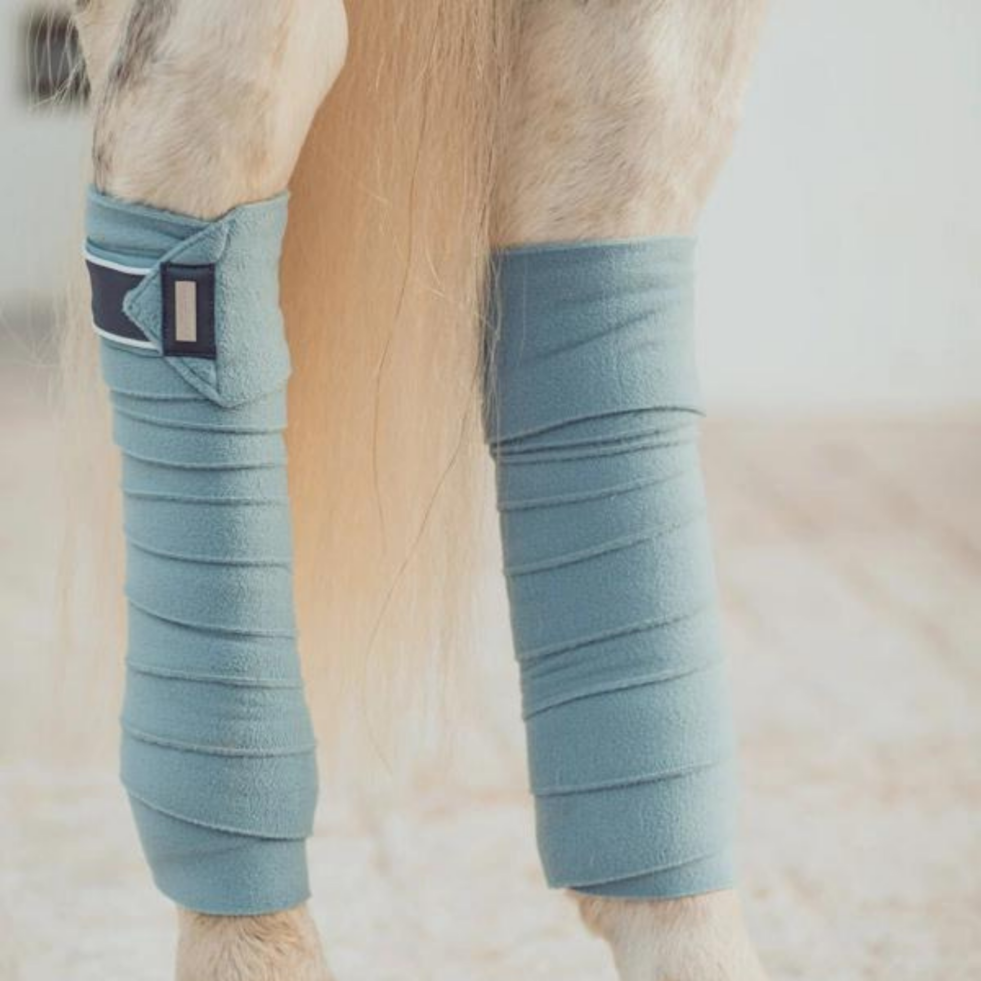 Equestrian Stockholm Bandages - Steel Blue