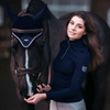 Equestrian Stockholm UV Protection Top - Midnight Blue