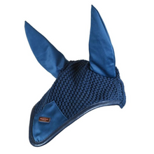 Load image into Gallery viewer, Equestrian Stockholm Ear Bonnet - Monaco Blue No Boundaries
