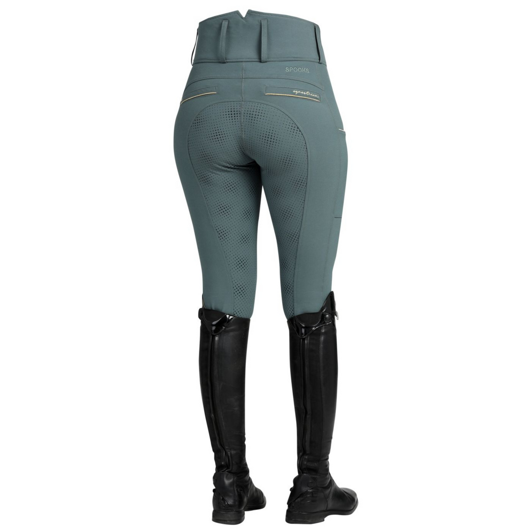 Spooks Annber High Waist Breeches - Dove Blue