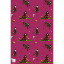 Load image into Gallery viewer, Emily Cole Tea Towel - Little Alf Pink
