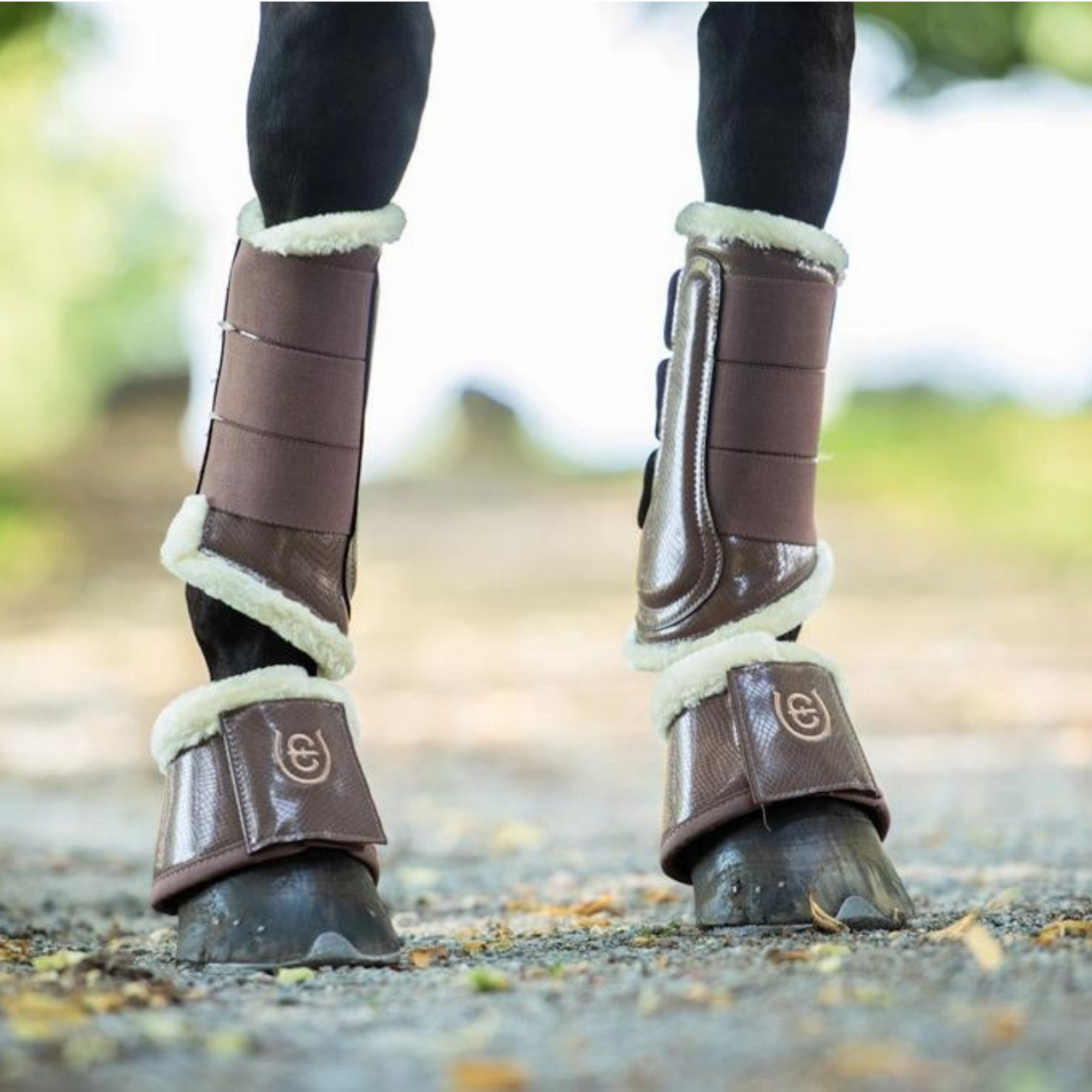 Equestrian Stockholm Overreach Boots - Champagne