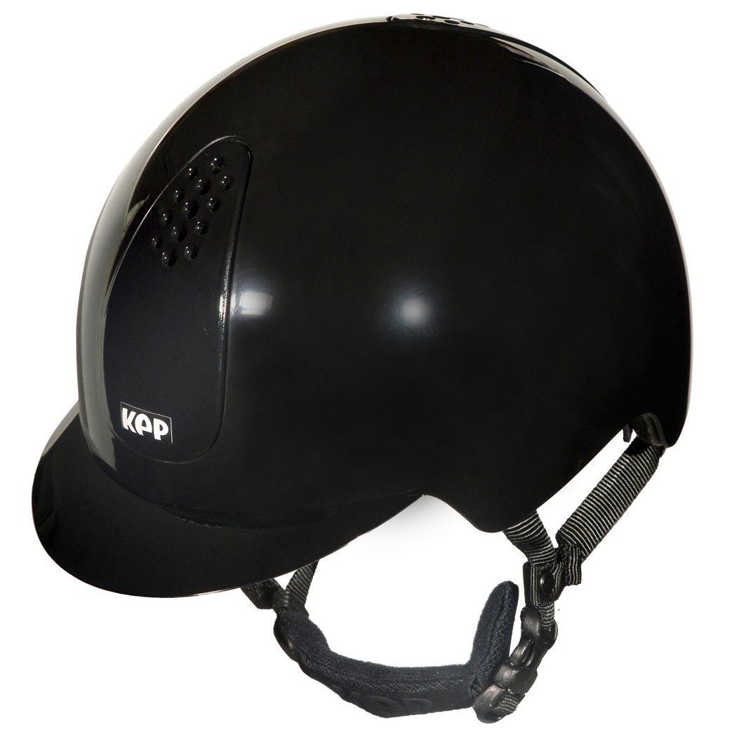 KEP Keppy Kids Helmet - Glossy Black