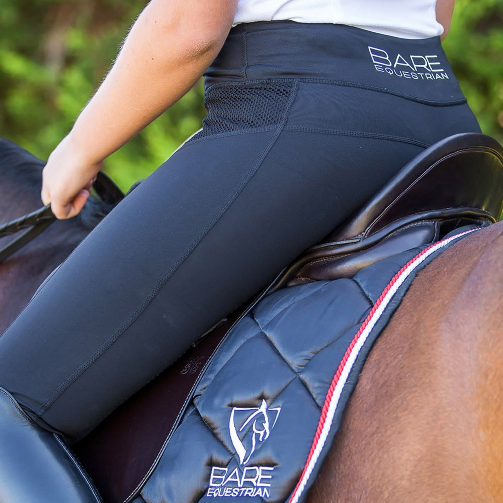 Bare Equestrian Black Leggings