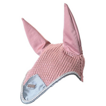 Load image into Gallery viewer, Equestrian Stockholm Ear Bonnet - Pink Crystal
