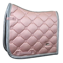 Load image into Gallery viewer, Equestrian Stockholm Dressage Saddle Pad - Pink Crystal
