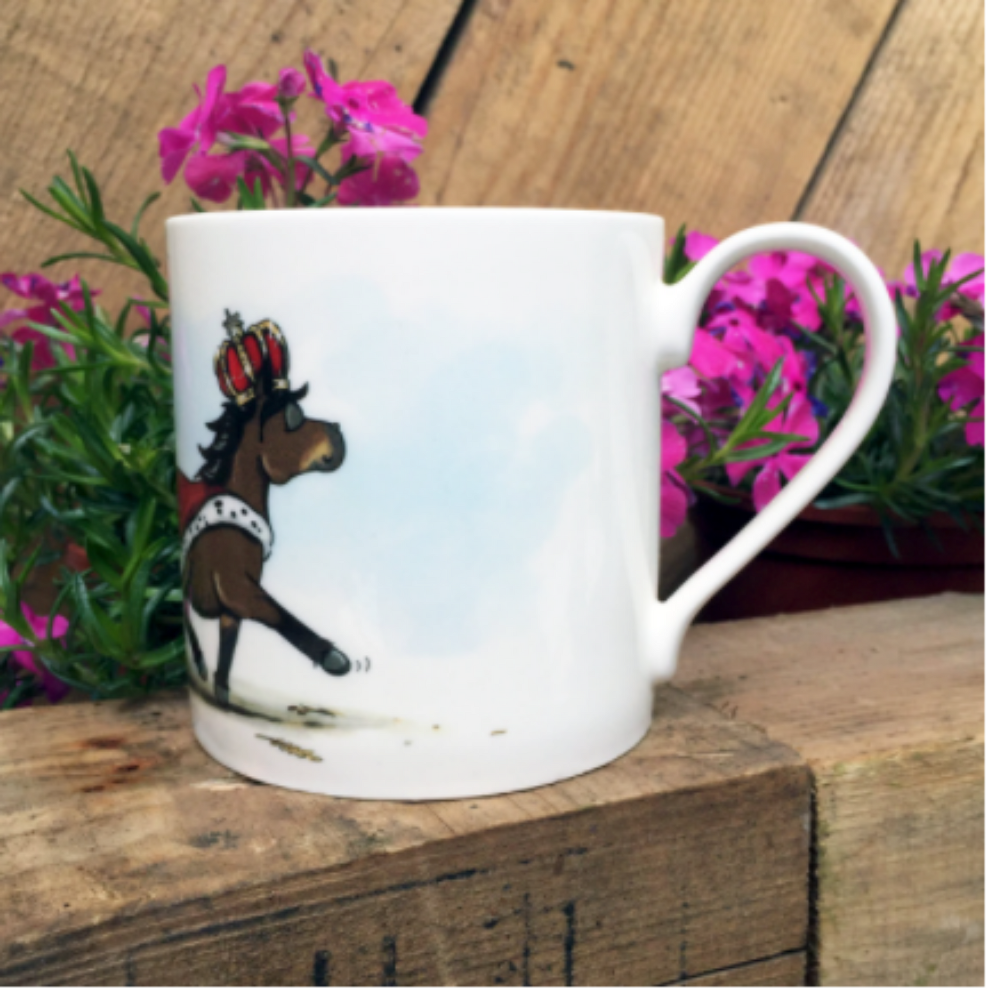 Emily Cole Fine Bone China Mugs - Yard Royalty