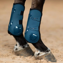Load image into Gallery viewer, Equestrian Stockholm Tendon Boots - Meadow Blue
