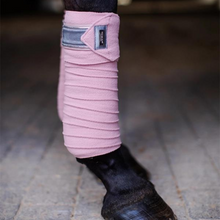 Load image into Gallery viewer, Equestrian Stockholm Bandages - Pink Crystal
