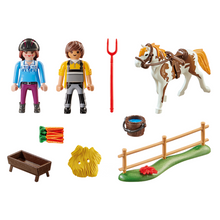 Load image into Gallery viewer, Playmobil Horseback Riding Starter Pack
