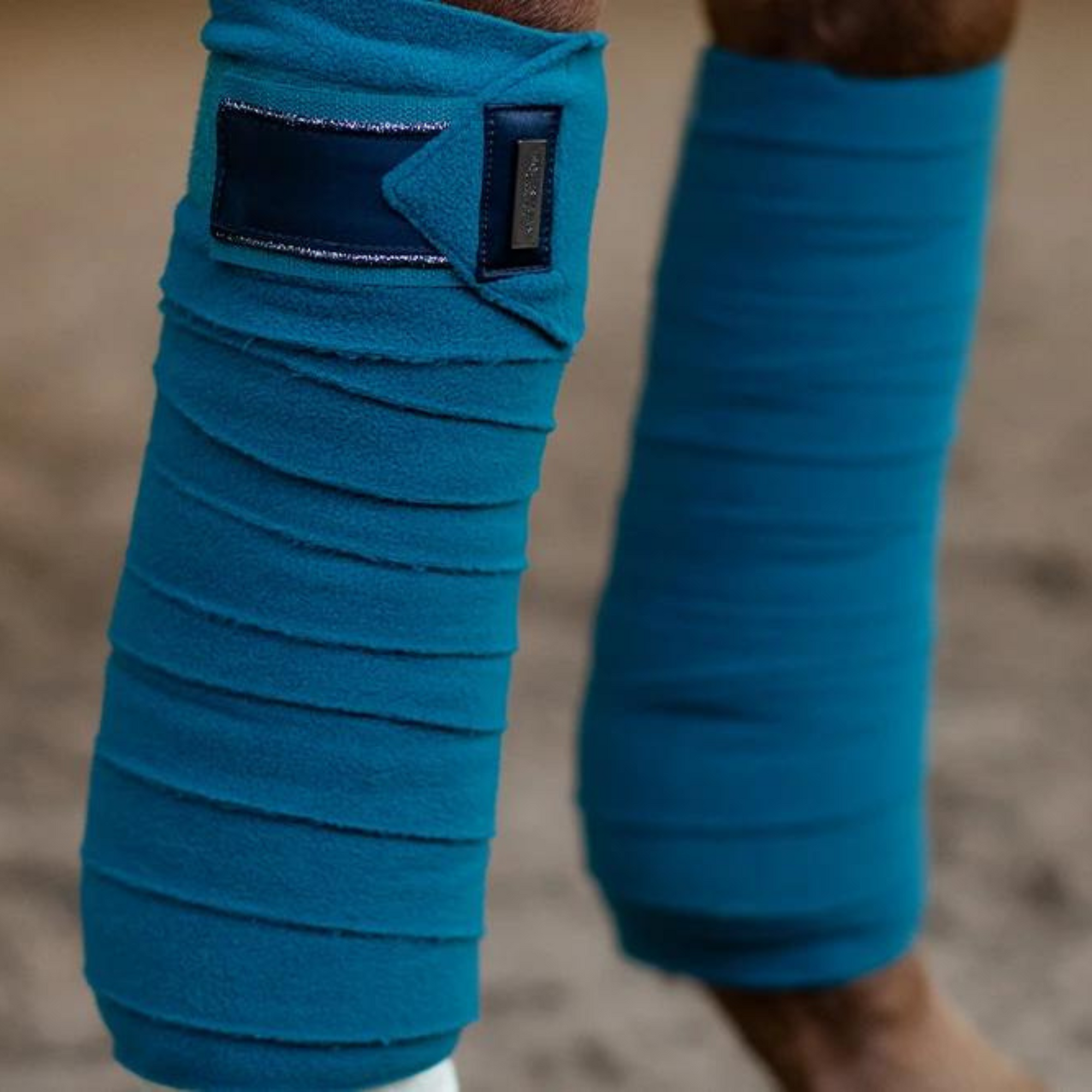 Equestrian Stockholm Bandages - Aurora Blues