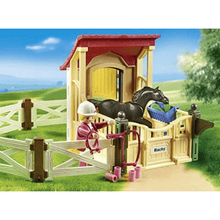 Load image into Gallery viewer, Playmobil Stable with Arab
